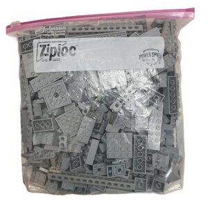 COPY - 🩶 Classic Light Gray Legos, 2 lb Bag of Legos - ANY 2 BAGS FOR $40!!!🩶